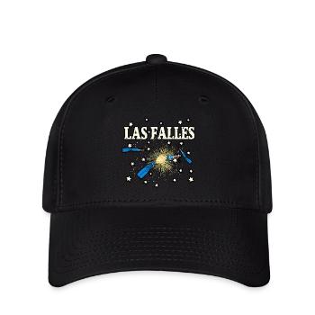 Falles Truenos - Flexfit Cap - Schwarz - Vorne