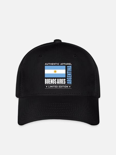 Buenos Aires - Flexfit Cap - Schwarz