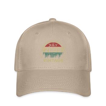 July 2009 Vintage 2009 Birthday Gift - Flexfit Cap - khaki - Front