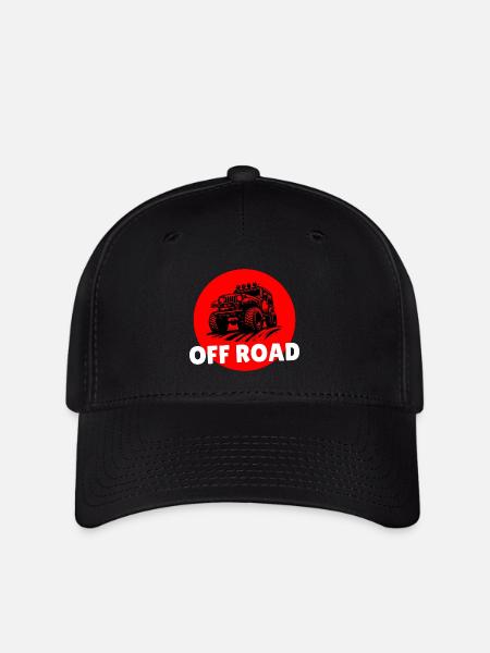 Offroad-Leidenschaft - Flexfit Cap - Schwarz
