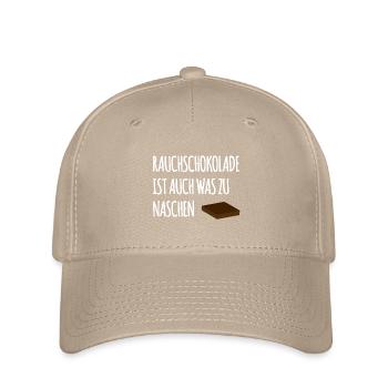 Chocolat fumé - Casquette Flexfit - kaki - Devant