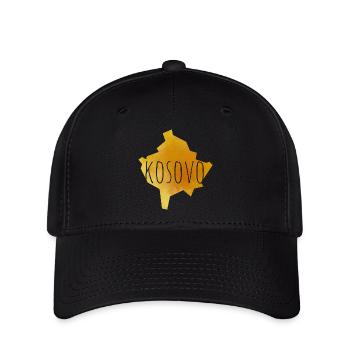 kosovo - Flexfit Cap - Schwarz - Vorne