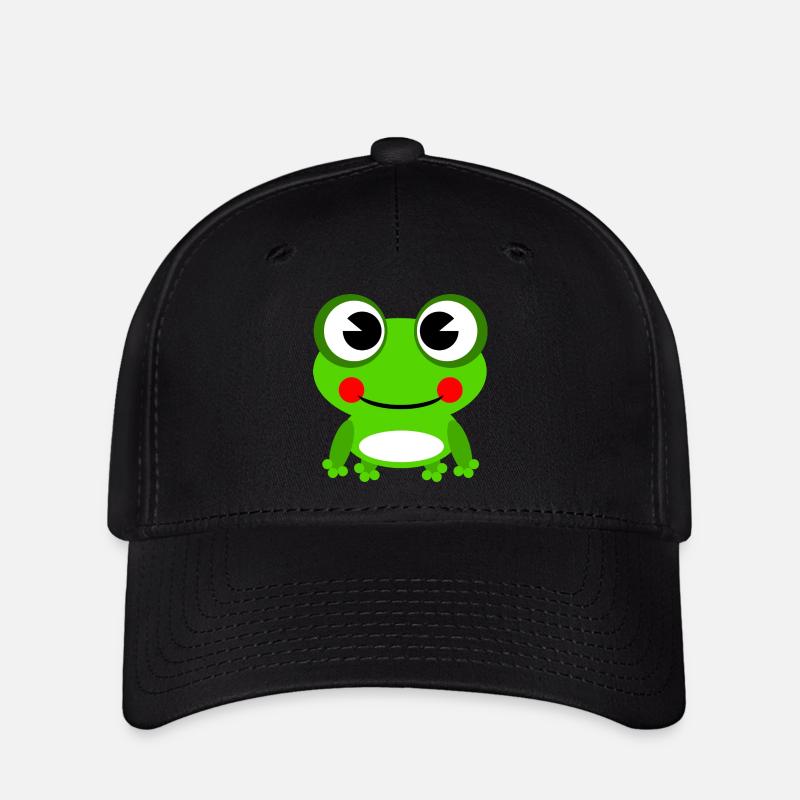 frø - Flexfit Cap - sort