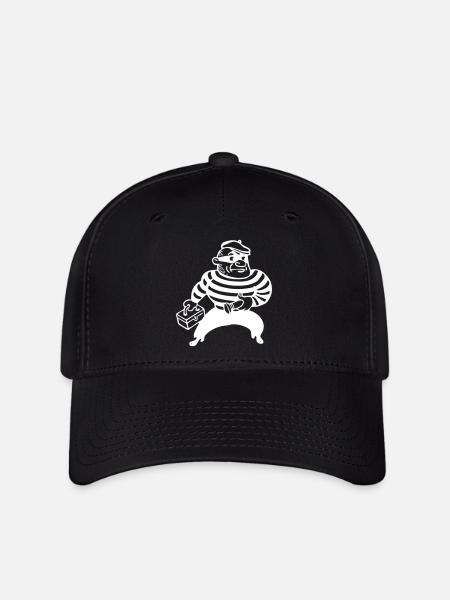 Bankräuber Panzerknacker - Flexfit Cap - Schwarz
