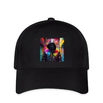 Cyberpunk Anonymous - Flexfit Cap - black - Front