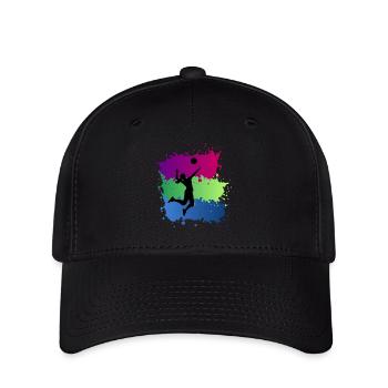 volleyball - Flexfit Cap - black - Front