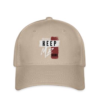 Cocktails Keep Me Going Beverage Enthusiast - Flexfit Cap - khaki - Front