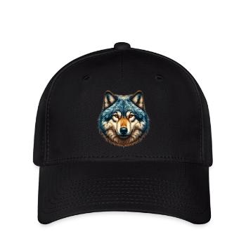 Loup - Casquette Flexfit - noir - Devant