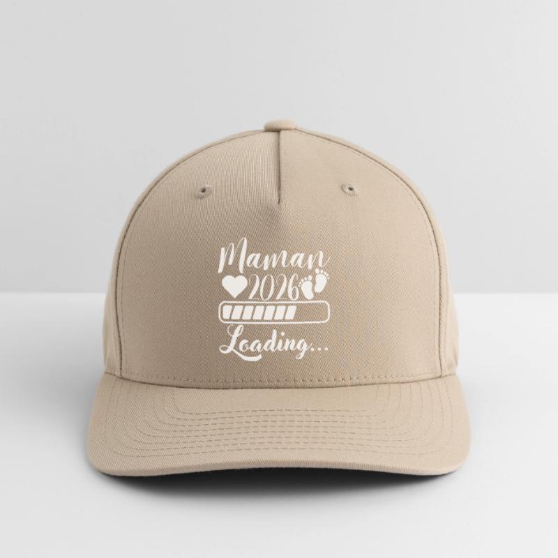 Mama 2026 Loading, werdende Mutter Schwangerschaft Geschenk Flexfit Cap