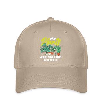 Garten- Und Pflanzenliebhaber Geschenke - Flexfit Cap - Khaki - Vorne