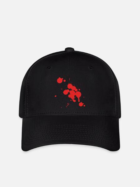 Bloody Bloody Shirt - Flexfit Cap - Schwarz