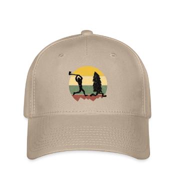 lumberjack - Flexfit Cap - khaki - Front