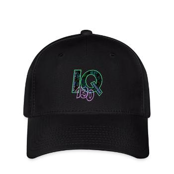 QI 130 - Casquette Flexfit - noir - Devant