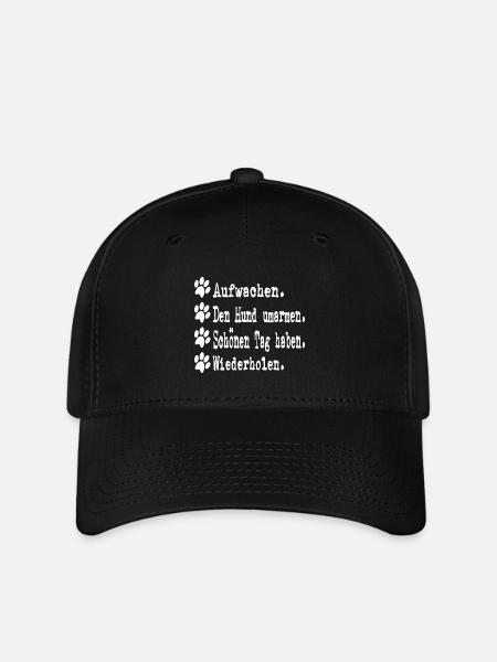 Hundeliebe - Flexfit Cap - Schwarz