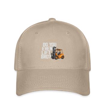 Do You Even Lift Bro - Casquette Flexfit - kaki - Devant