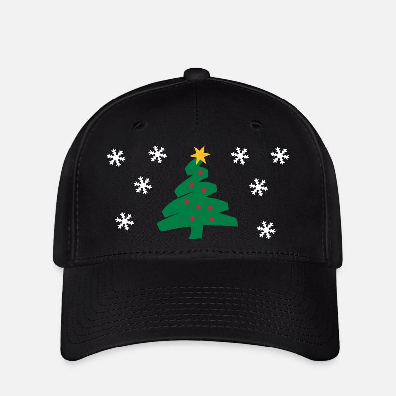 Schnee - Flexfit Cap - Schwarz