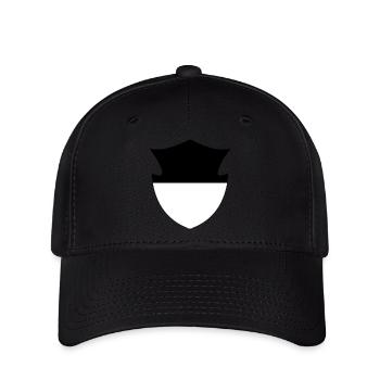 Drapeau de Fribourg - Casquette Flexfit - noir - Devant