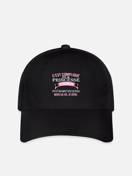Psychomotricienne - Flexfit Cap - Schwarz