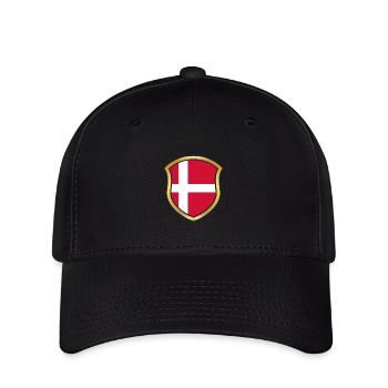 World Champion Champion 2018 wm team Denmark png - Flexfit Cap - black - Front