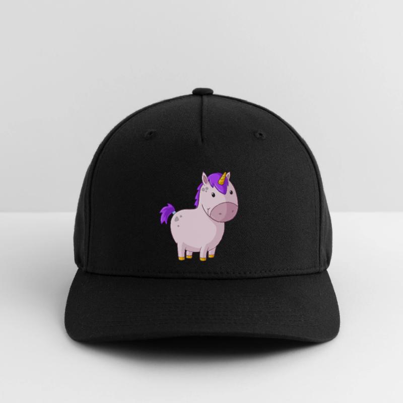 Dickes Comic Einhorn Flexfit Cap