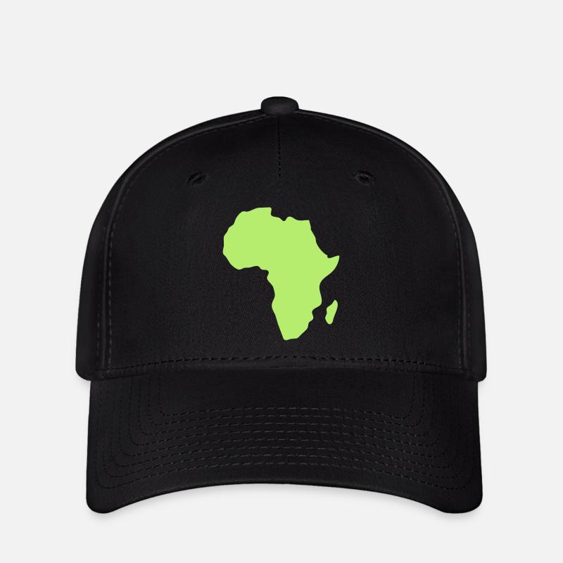 Africa - Casquette Flexfit - noir