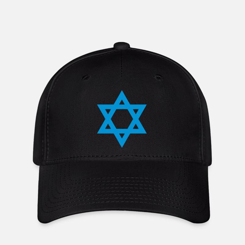 star of david - Flexfit Cap - black