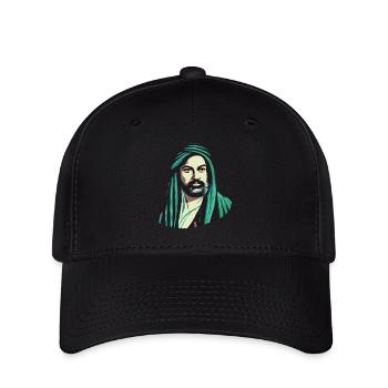 Expressive: Hz. Ali Design - Flexfit Cap - black - Front