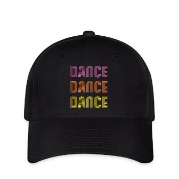 Tanzen - Flexfit Cap - Schwarz - Vorne