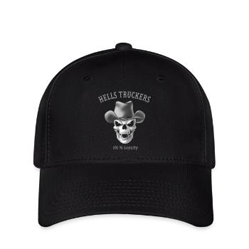 Brust KLEIN - Flexfit Cap - Schwarz - Vorne
