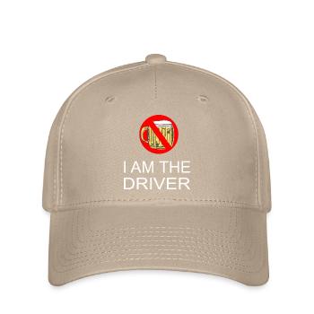 Pas de bière pour moi, je suis le chauffeur - Casquette Flexfit - kaki - Devant