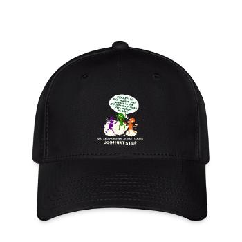 Aliens tanzen Joghurtstep - Flexfit Cap - Schwarz - Vorne
