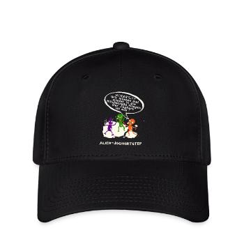 Aliens tanzen Joghurtstep - Flexfit Cap - Schwarz - Vorne