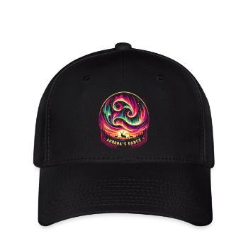 Lebendiges Nachtleben - Flexfit Cap - Schwarz - Vorne