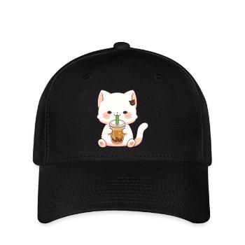 Süße Katze #2 - Flexfit Cap - Schwarz - Vorne