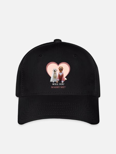 Will you marry me? - Flexfit Cap - black