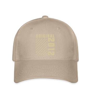 Original 2012 Authentic 2012 Vintage Bursdag - Casquette Flexfit - kaki - Devant