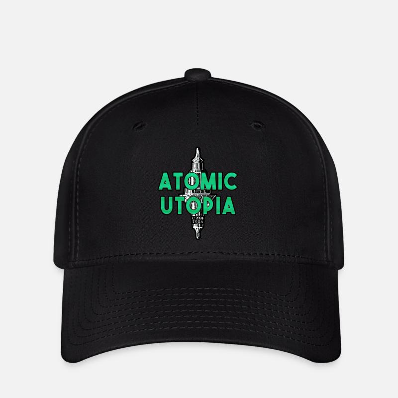 Atomic Utopia - Balance Staff - Flexfit Cap - black