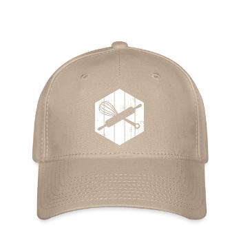 Batteur à main pour rouleaux de pâtes - Casquette Flexfit - kaki - Devant