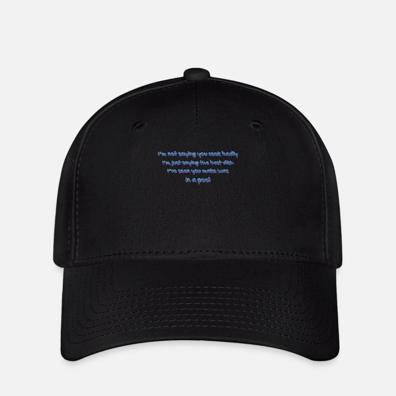 Cooking? More like burning. A gift from below - Flexfit Cap - black