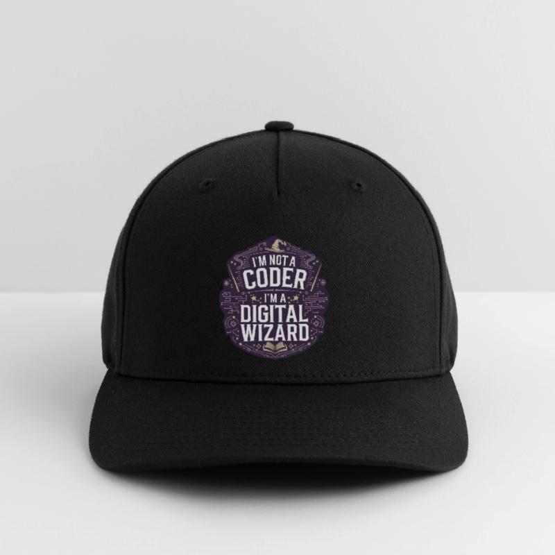 I'm Not a Coder I'm a Digital Wizard Programmierer Flexfit Cap