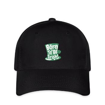 Born to be Irish: Proud of My Roots - Flexfit Cap - Schwarz - Vorne
