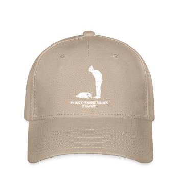 Dog Training Nap - Flexfit Cap - khaki - Front