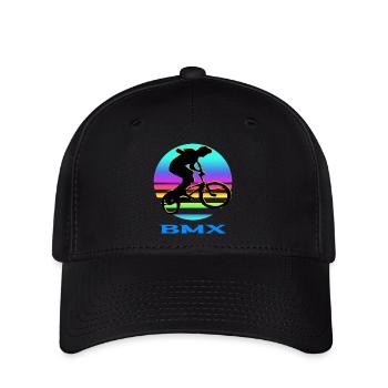 Vélo BMX - Casquette Flexfit - noir - Devant