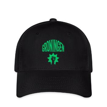 Groningen - Flexfit Cap - Schwarz - Vorne
