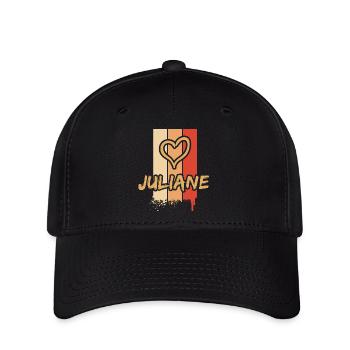 Gift idea Juliane - Flexfit Cap - black - Front