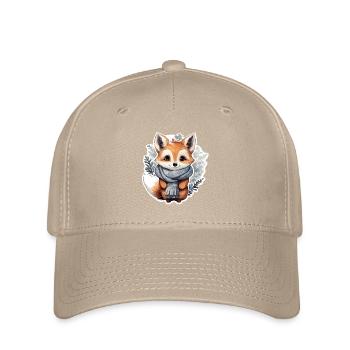 Renard d’hiver - Casquette Flexfit - kaki - Devant
