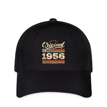 Original 1956 Vintage - Cadeau D’anniversaire 1956 - Casquette Flexfit - noir - Devant
