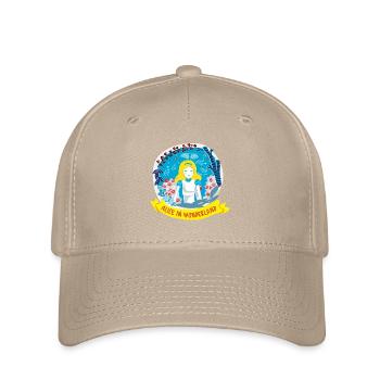 ALICE IN WONDERLAND - Flexfit Cap - khaki - Front