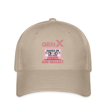 Humour Génération X - Casquette Flexfit - kaki - Devant