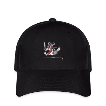 WikingerBiber # North German art - Flexfit Cap - black - Front